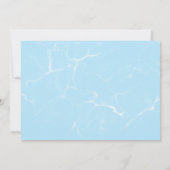 7月のクリスマスサマーサンタビール&バーベキュー誕生日 招待状 (裏面)