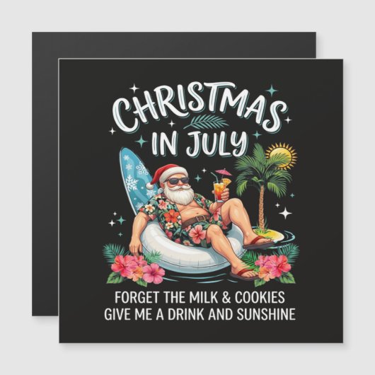 7月のクリスマスサンタバケーション (正面/裏面)