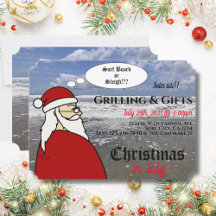 7月のクリスマスサンタパーティー