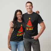7月のクリスマススイカの木の夏休み Tシャツ (ユニセックス)
