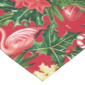 7月のクリスマストロピカルパターン テーブルクロス (アングル)