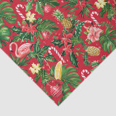 7月のクリスマストロピカルパターン 薄葉紙 (詳細)