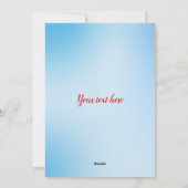 7月のクリスマスパイナップルサンタスハッフラミンゴホ シーズンカード (裏面)