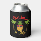 7月のクリスマスパイナップル 缶クーラー (缶正面)