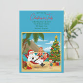 7月のクリスマスパーティー 招待状 (スタンド正面)