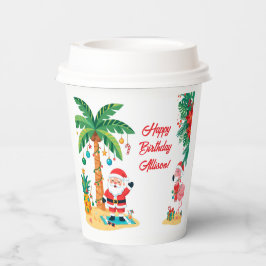 7月のクリスマスパーパーカップ 紙コップ