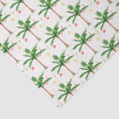 7月のクリスマスパームツリー、夏のサンタ&ライン 薄葉紙 (詳細)