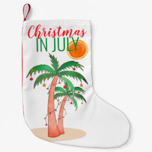 7月のクリスマスブーツ スモールクリスマスストッキング