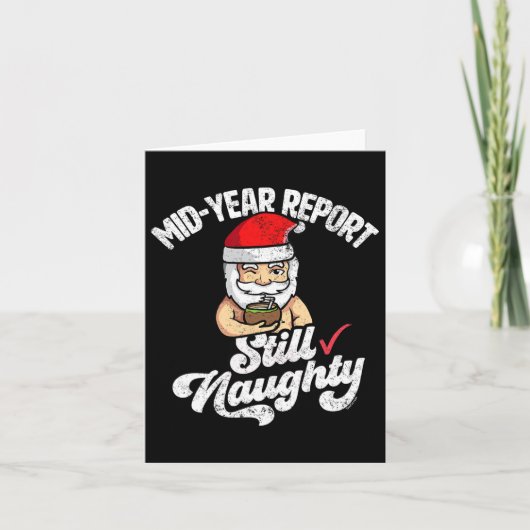 7月のクリスマス中年レポートはまだいけなFu カード (正面)