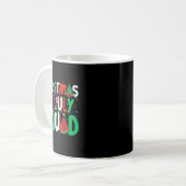 7月のクリスマス分隊おもしろい夏のクリスマス男性が来る コーヒーマグカップ (正面左)