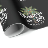 7月のクリスマス得に私は全員ライトアップ ラッピングペーパー (ロールコーナー)