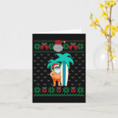 7月のクリスマス カード (黄色い花)