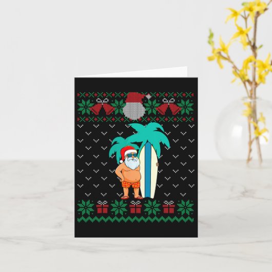 7月のクリスマス カード (黄色い花)