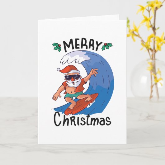 7月のクリスマス カード (黄色い花)