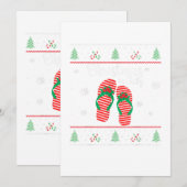 7月のクリスマス クリスマスサマー 招待状 (正面/裏面)