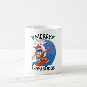 7月のクリスマス コーヒーマグカップ