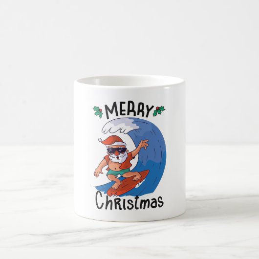 7月のクリスマス コーヒーマグカップ (中央)
