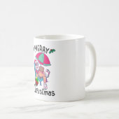 7月のクリスマス コーヒーマグカップ (正面右)