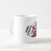 7月のクリスマス コーヒーマグカップ (正面左)