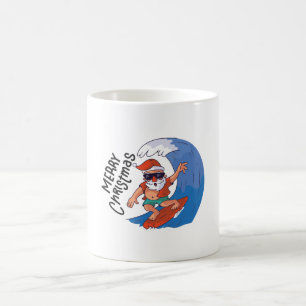 7月のクリスマス コーヒーマグカップ