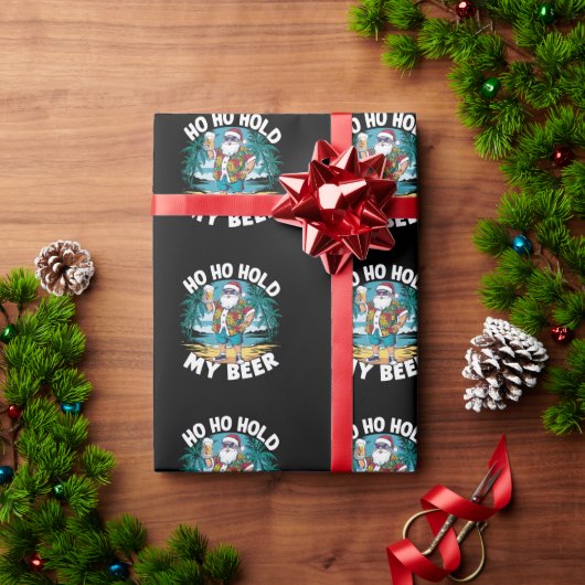 7月のクリスマス+サマーサンタ ラッピングペーパー (クリスマスギフト)