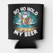 7月のクリスマス+サマーサンタ 缶クーラー (正面)