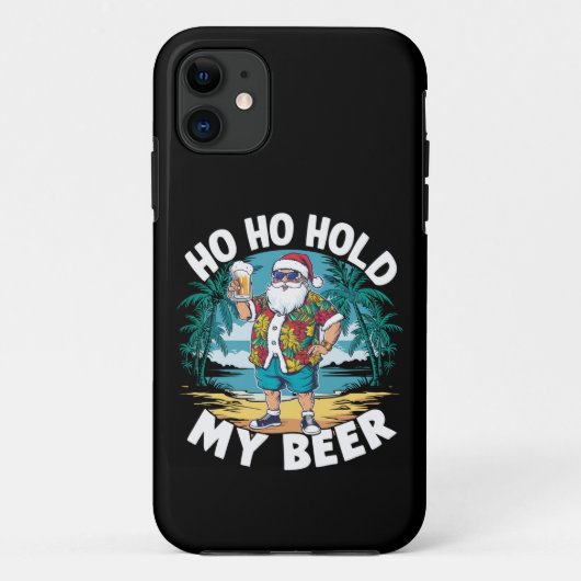 7月のクリスマス+サマーサンタ Case-Mate iPhoneケース (裏面)