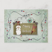 7月のクリスマス シーズンポストカード (正面)