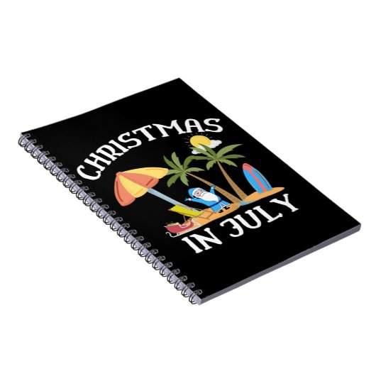 7月のクリスマス ノートブック (右側)