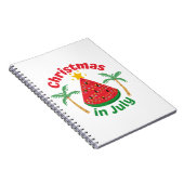 7月のクリスマス ノートブック (右側)