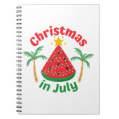 7月のクリスマス ノートブック (正面)