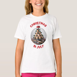 7月のクリスマス、バブル・プロフィテロール Tシャツ