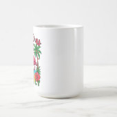 7月のクリスマス フラミンゴ コーヒーマグカップ (中央)