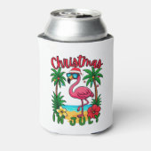 7月のクリスマス フラミンゴ 缶クーラー (缶裏面)