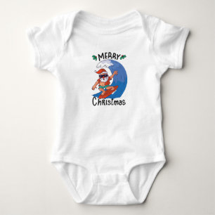 7月のクリスマス ベビーボディスーツ