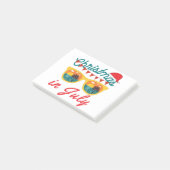 7月のクリスマス ポストイット (アングル)