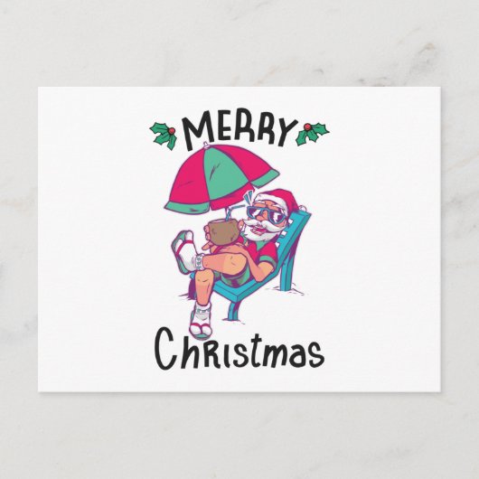 7月のクリスマス ポストカード (正面)