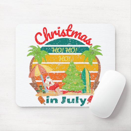 7月のクリスマス マウスパッド (マウス)