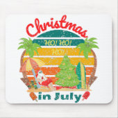 7月のクリスマス マウスパッド (正面)