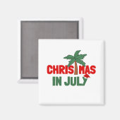 7月のクリスマス マグネット (正面/裏面)