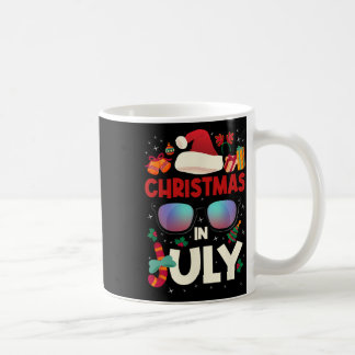 7月のクリスマス メリークリスマス 楽しい夏 コーヒーマグカップ