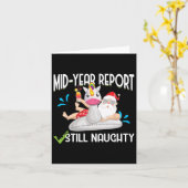 7月のクリスマス – 中年レポートいけな カード (黄色い花)