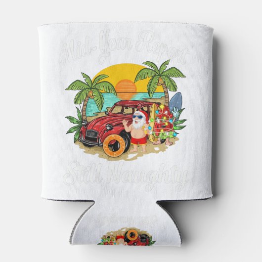 7月のクリスマス – 中年レポートいけな 缶クーラー (裏面)