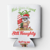 7月のクリスマス – 中年レポートいけな 缶クーラー (裏面)