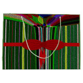 「7月のクリスマス」大きな光沢のある抱き枕 ラージペーパーバッグ (裏面)