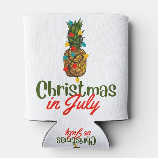 7月のクリスマス 缶クーラー (裏面)