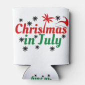 7月のクリスマス 缶クーラー (裏面)