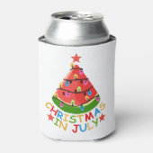 7月のクリスマス 缶クーラー (缶正面)