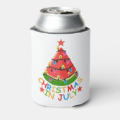 7月のクリスマス 缶クーラー (缶裏面)