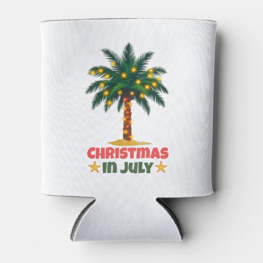 7月のクリスマス 缶クーラー (正面)